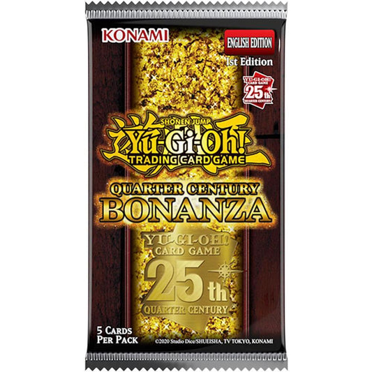 Yu-Gi-Oh TCG: 25th Anniversary Quarter Century Bonanza Collection Booster Pack