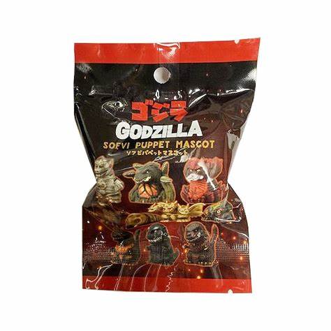 Godzilla SOFVI Puppet Mascot Blind Bag Set 1