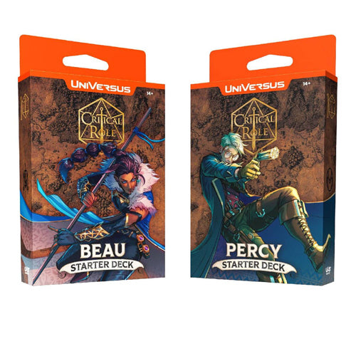 UniVersus: Critical Role - Heroes of Exandria Starter Decks Beau & Percy
