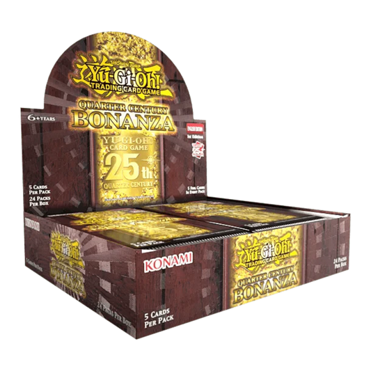 Yu-Gi-Oh TCG: 25th Anniversary Quarter Century Bonanza Collection Booster Box