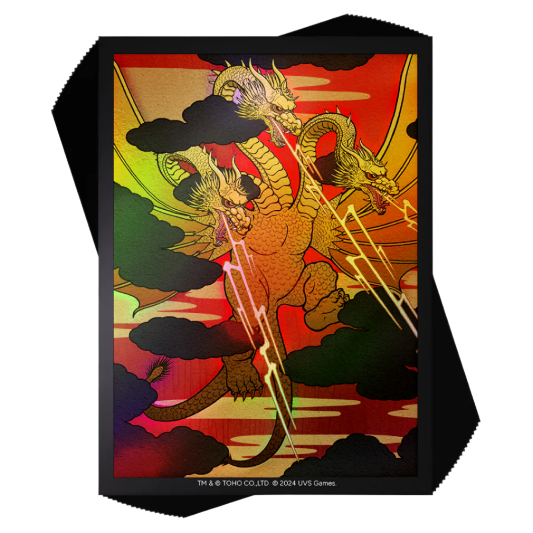 UniVersus: Godzilla - King Ghidorah Sleeves 100 Pack
