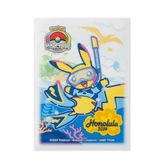 Pokémon Center Honolulu World Championships 2024 Card Sleeves