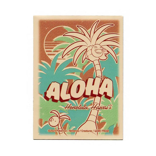 Pokémon Center Honolulu World Championships 2024 Card Sleeves Aloha Exeggutor