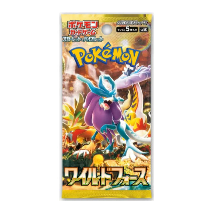 Pokémon TCG: S&V Wild Force Booster Pack